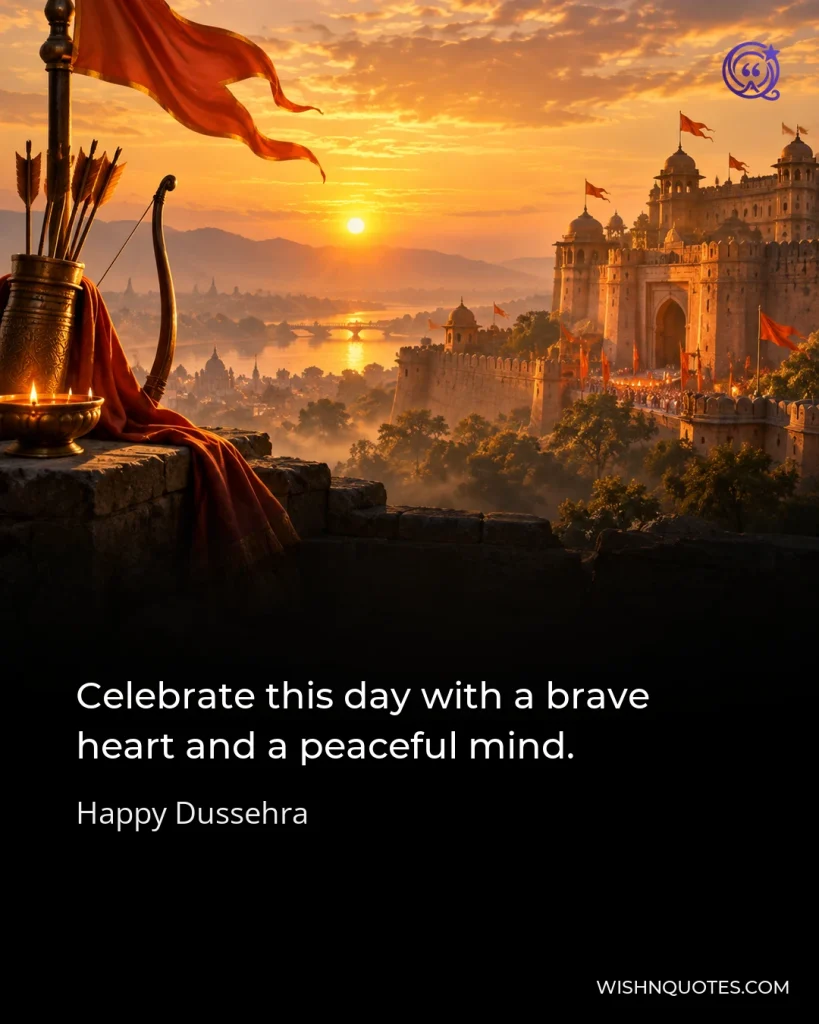 Celebrate this day with a brave heart and a peaceful mind.
