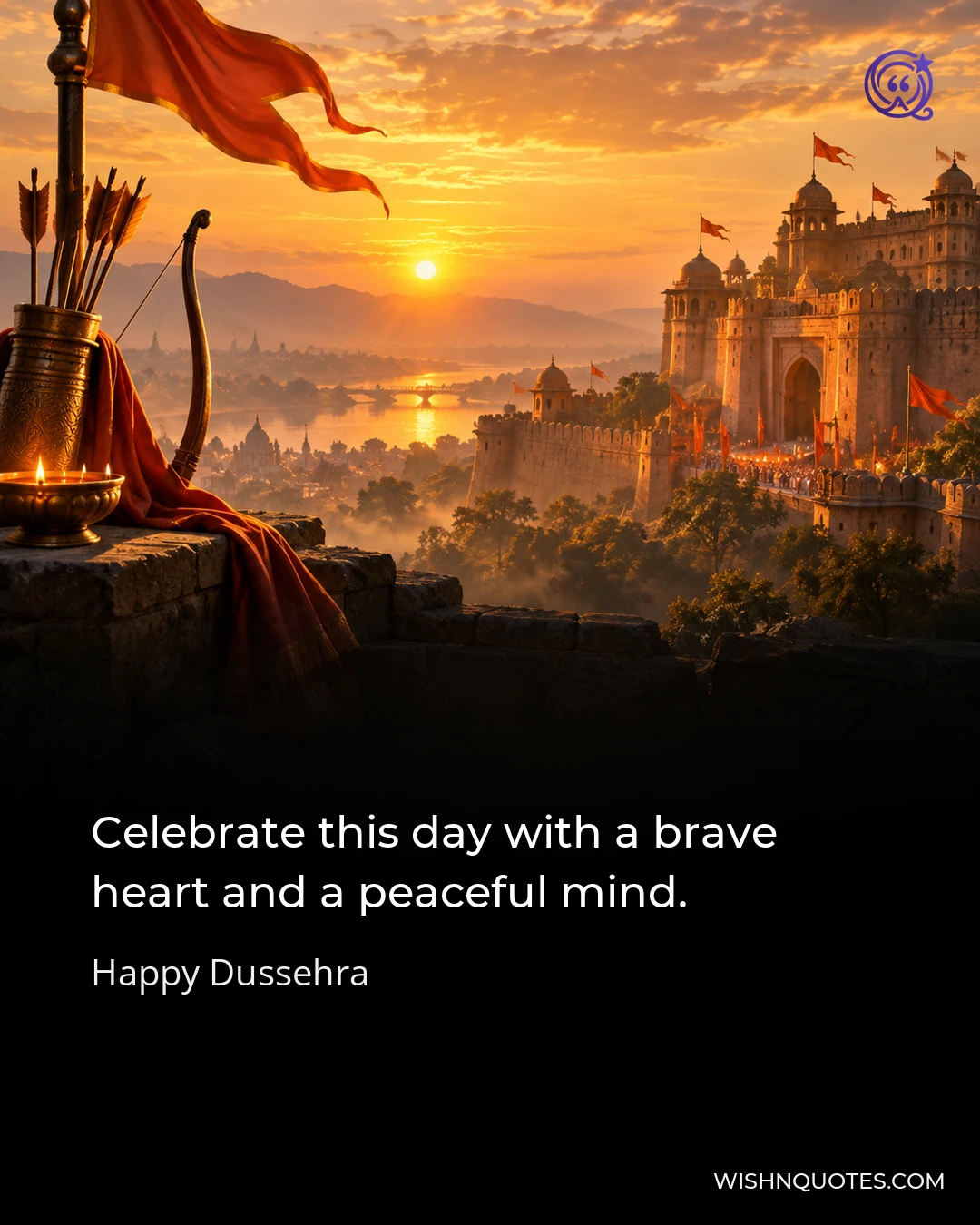 Celebrate this day with a brave heart and a peaceful mind.
