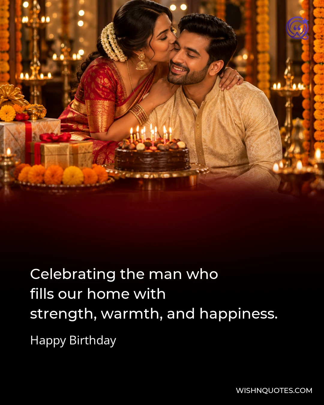 Celebrating the man who fills our home with strength, warmth, and happiness.