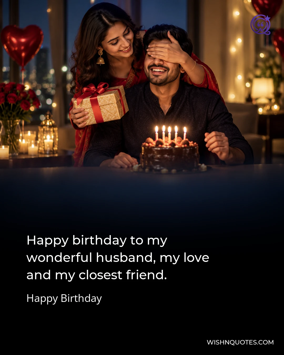 Happy birthday to my wonderful husband, my love and my closest friend.
