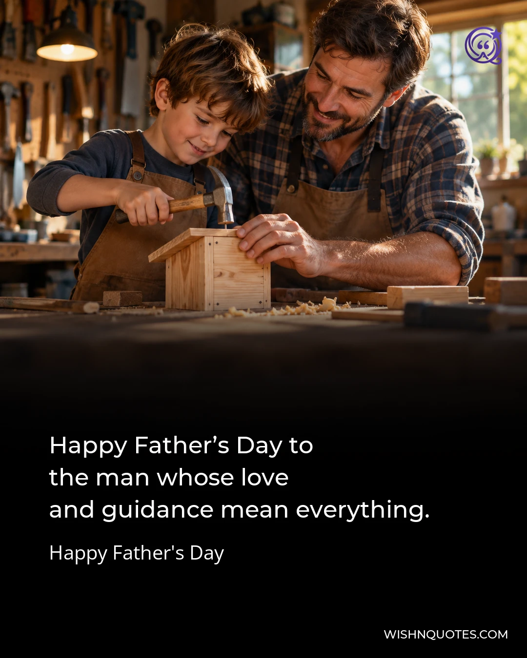 Happy Father’s Day to the man whose love and guidance mean everything.