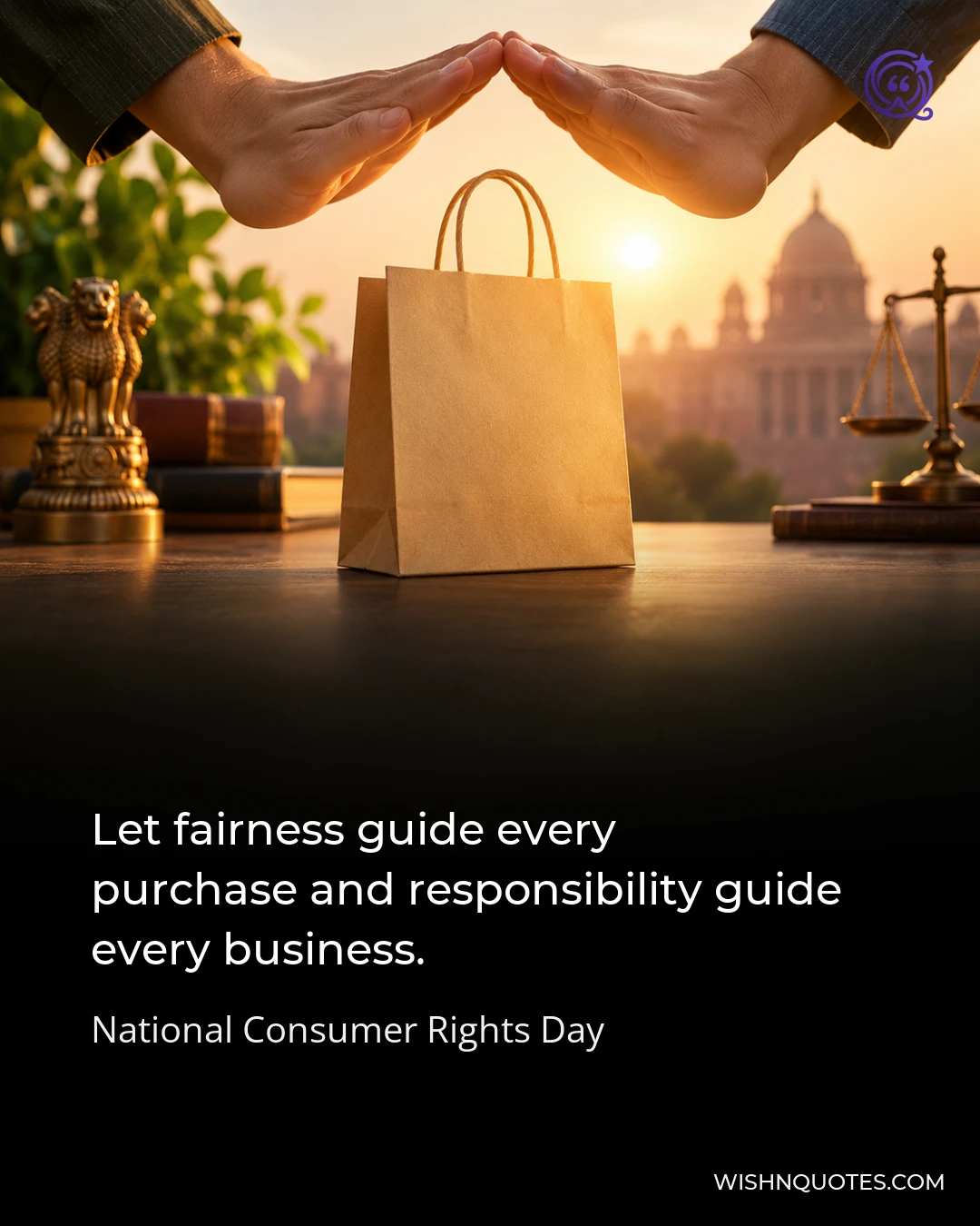 Let fairness guide every purchase and responsibility guide every business.