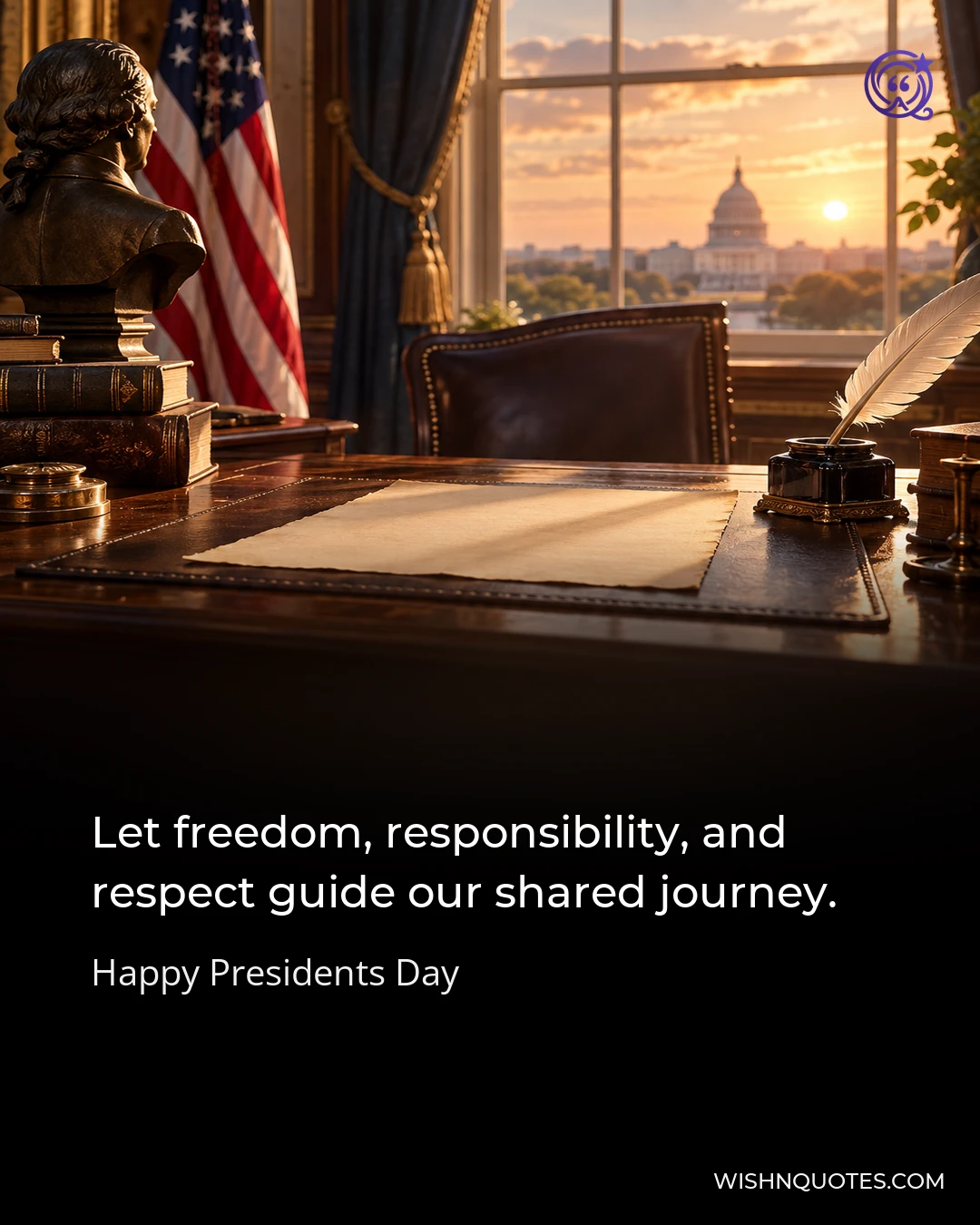 Let freedom, responsibility, and respect guide our shared journey.