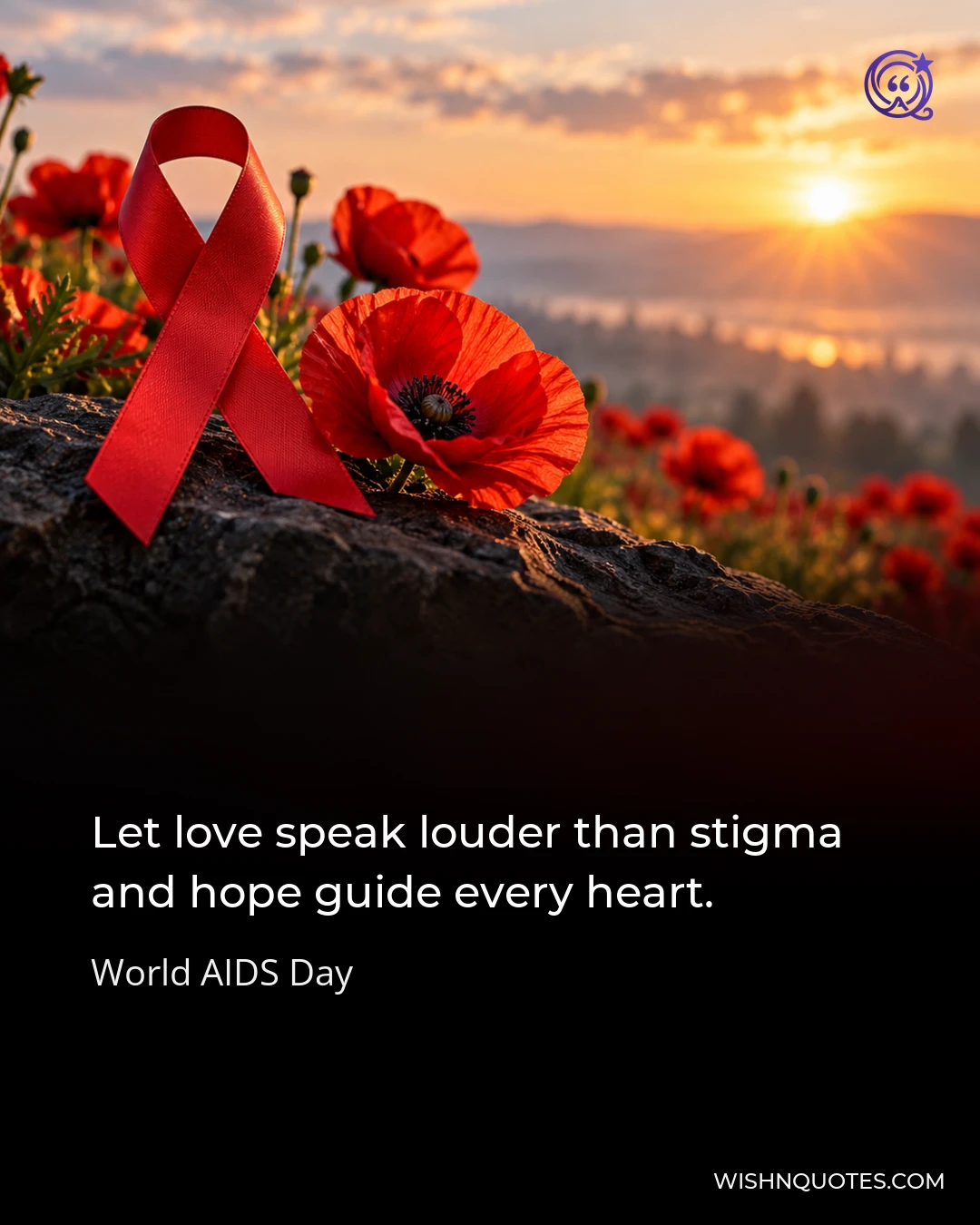 Let love speak louder than stigma and hope guide every heart.