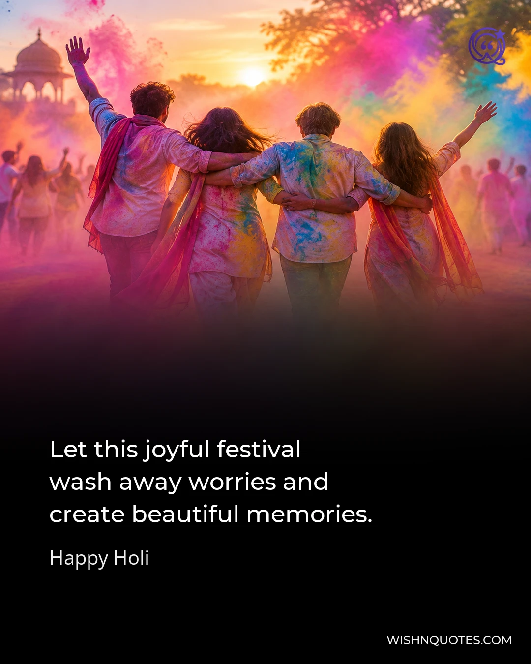 Let this joyful festival wash away worries and create beautiful memories.