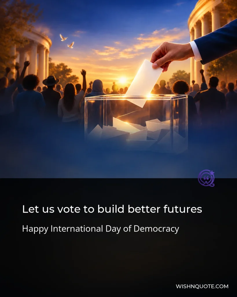 Let us vote to build better futures