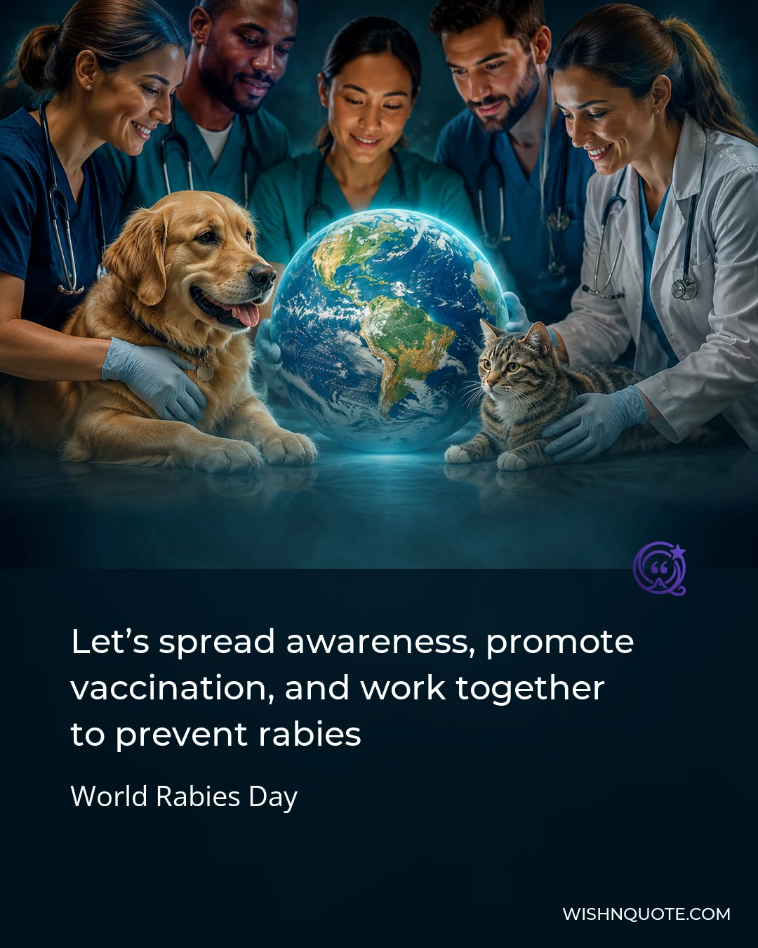 Let’s spread awareness, promote vaccination, and work together to prevent rabies