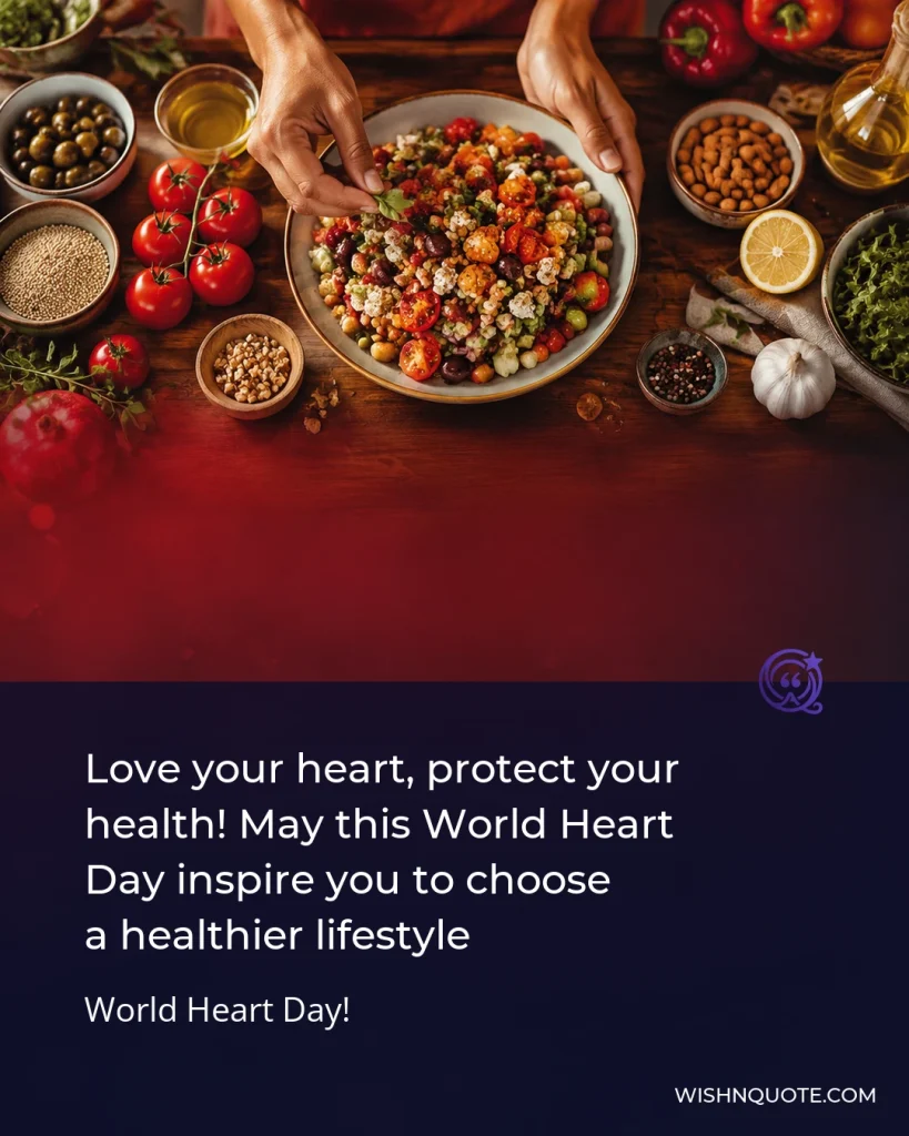 Love your heart, protect your health! May this World Heart Day inspire you to choose a healthier lifestyle
