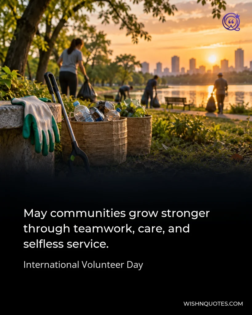 May communities grow stronger through teamwork, care, and selfless service.
