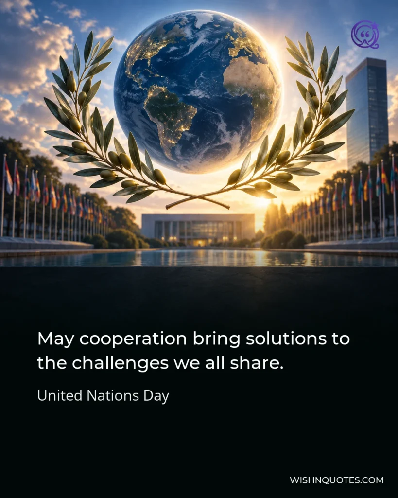 May cooperation bring solutions to the challenges we all share.