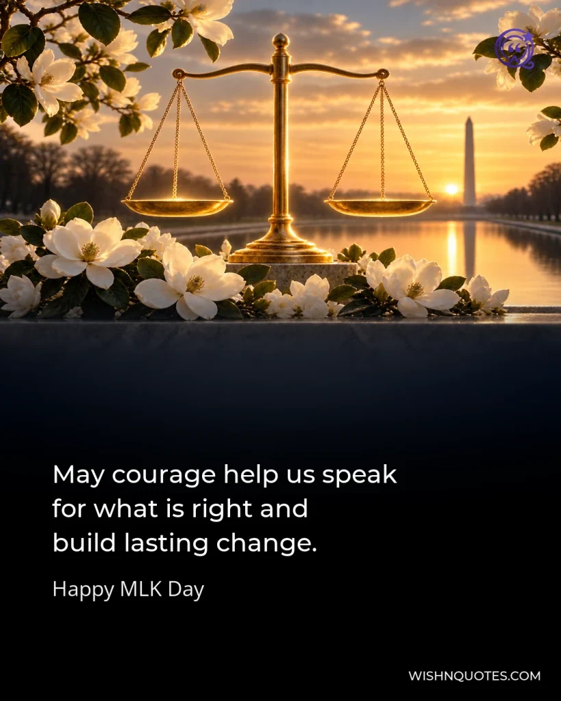 May courage help us speak for what is right and build lasting change.