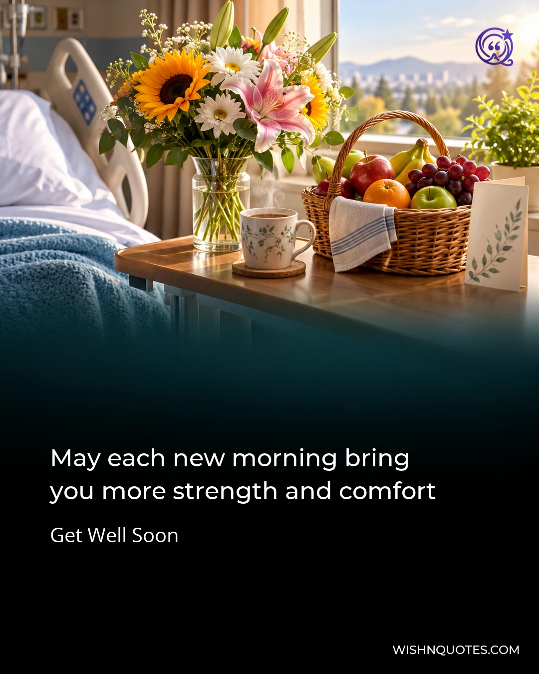 May each new morning bring you more strength and comfort