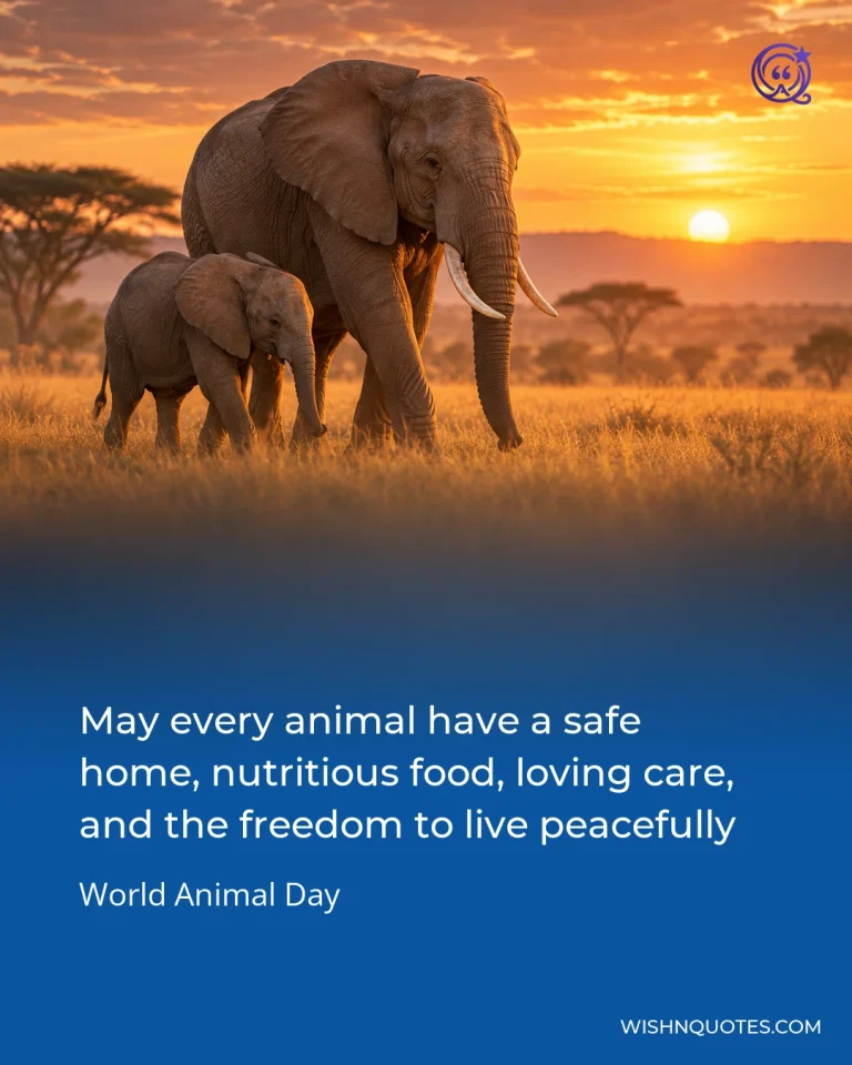 May every animal have a safe home, nutritious food, loving care, and the freedom to live peacefully