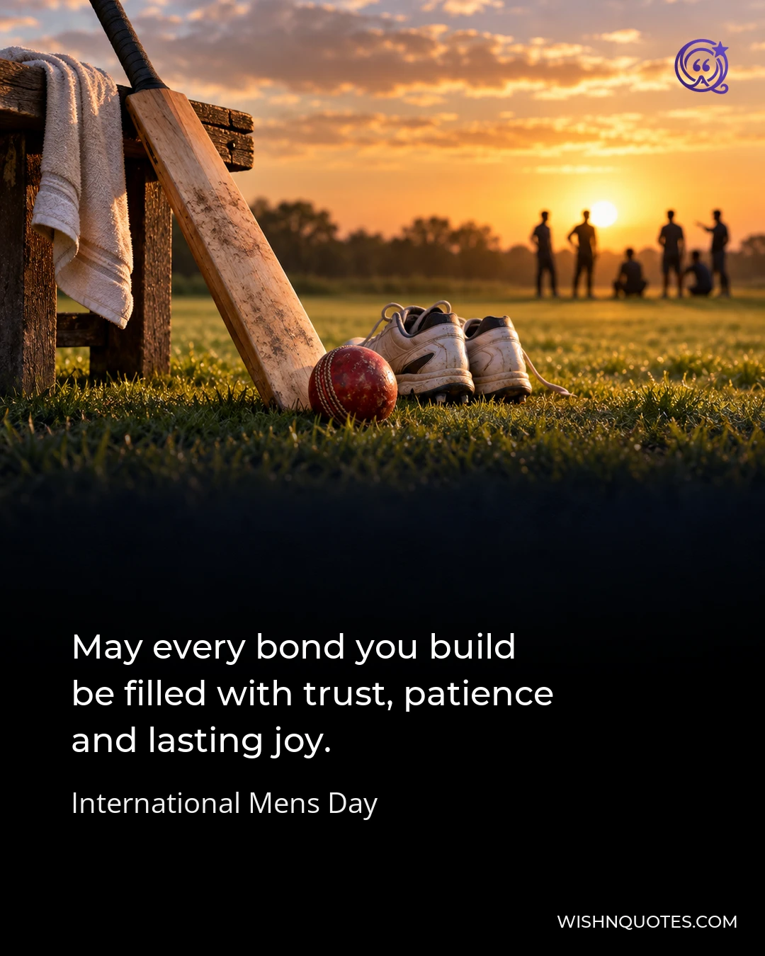 May every bond you build be filled with trust, patience and lasting joy.