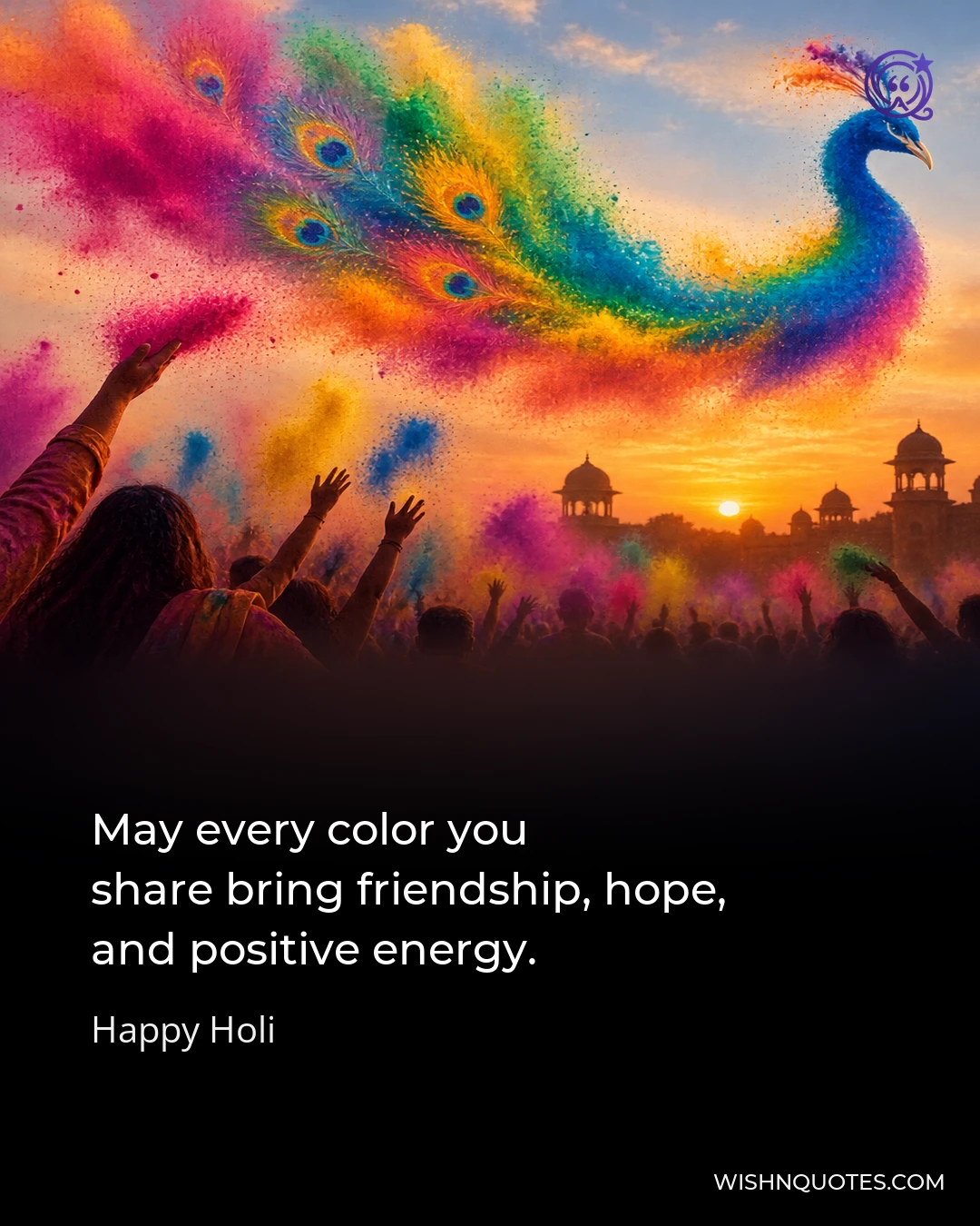 May every color you share bring friendship, hope, and positive energy.