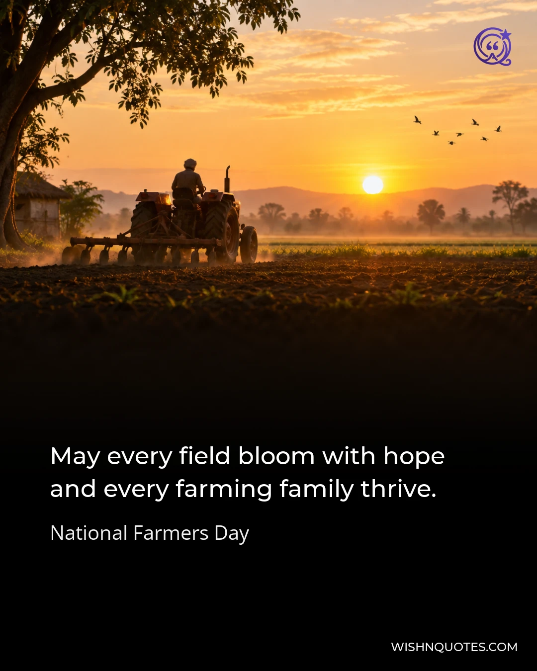May every field bloom with hope and every farming family thrive.