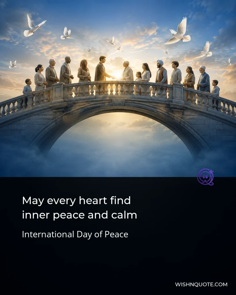 May every heart find inner peace and calm