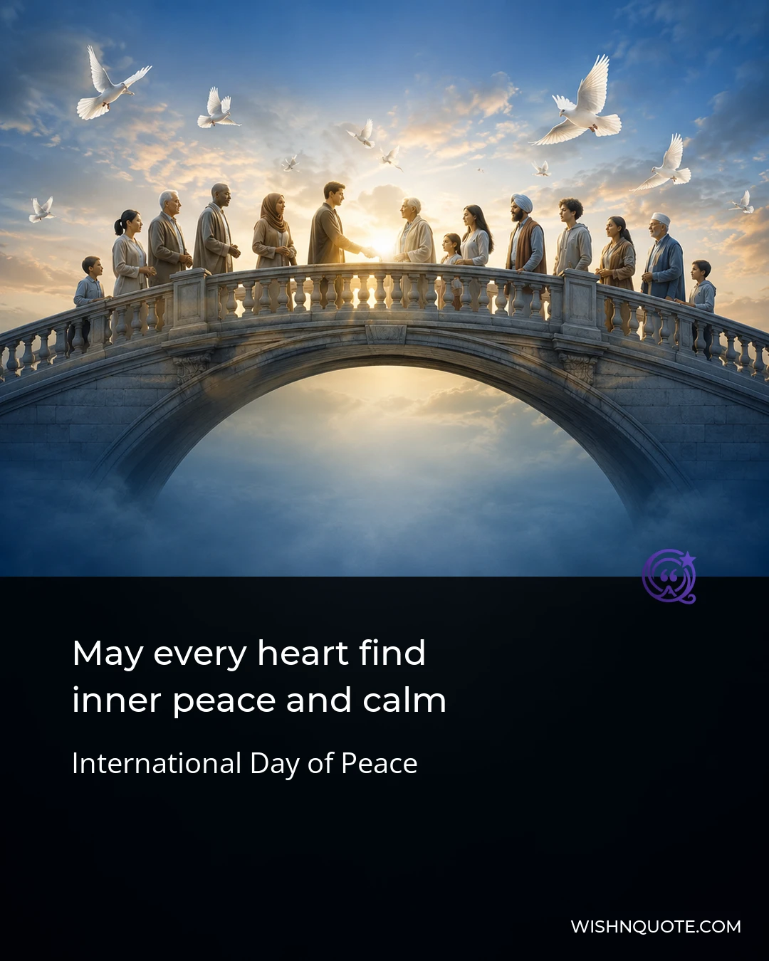 May every heart find inner peace and calm