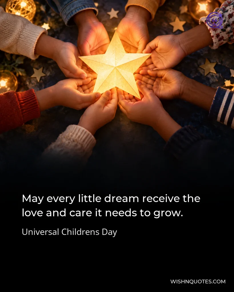 May every little dream receive the love and care it needs to grow.