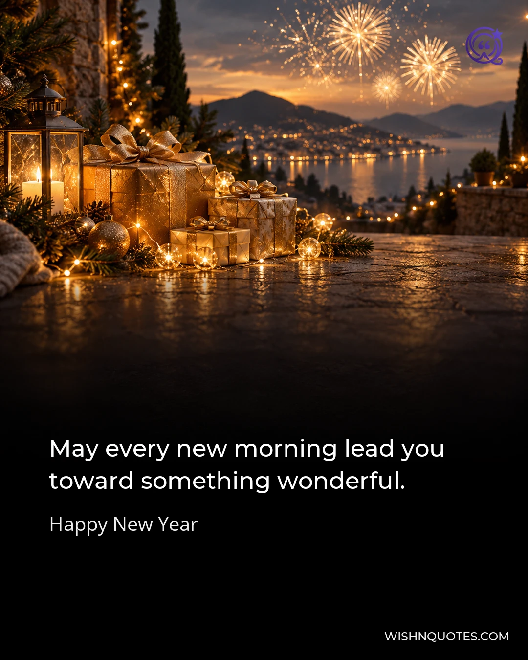 May every new morning lead you toward something wonderful.