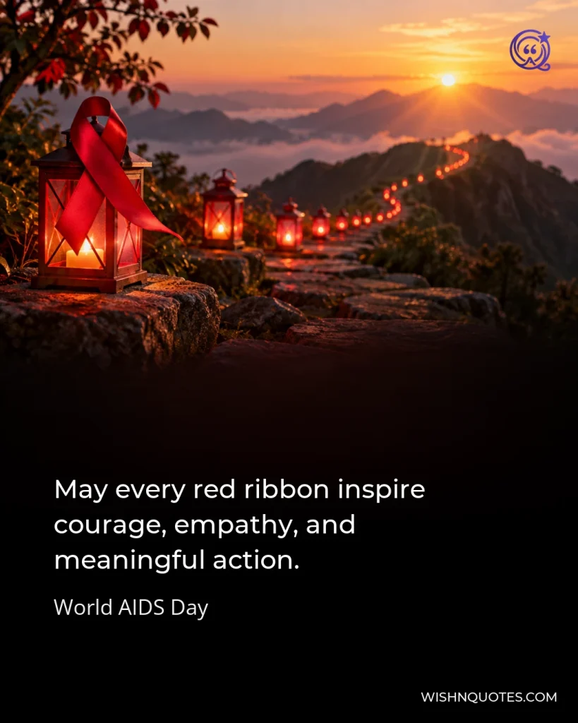 May every red ribbon inspire courage, empathy, and meaningful action.