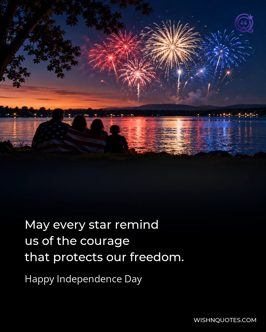 May every star remind us of the courage that protects our freedom.