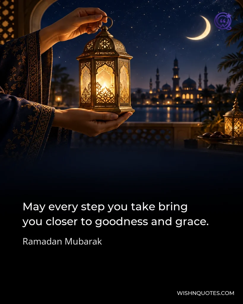 May every step you take bring you closer to goodness and grace.