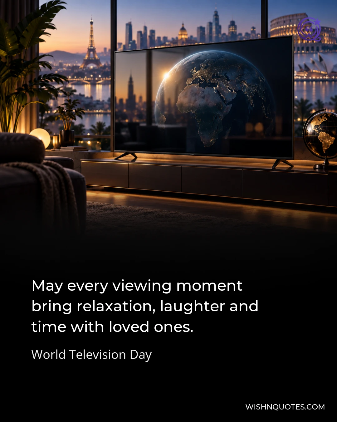 May every viewing moment bring relaxation, laughter and time with loved ones.