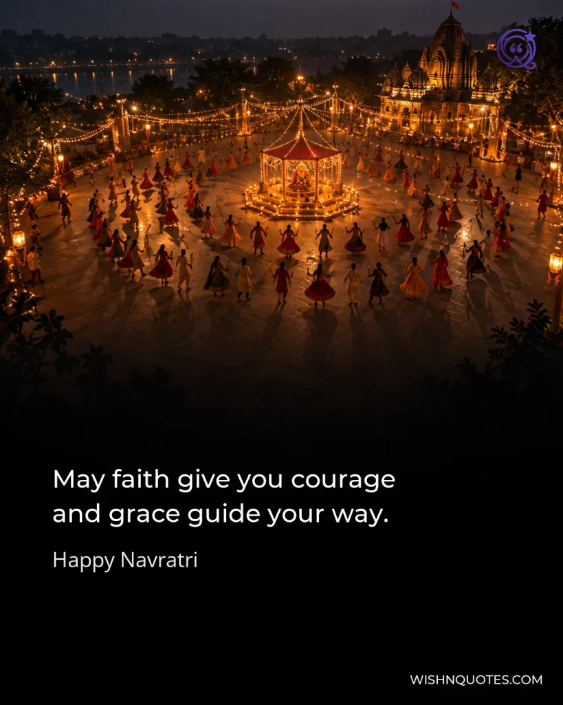May faith give you courage and grace guide your way.
