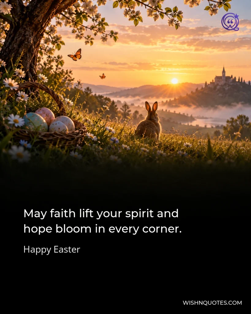 May faith lift your spirit and hope bloom in every corner.