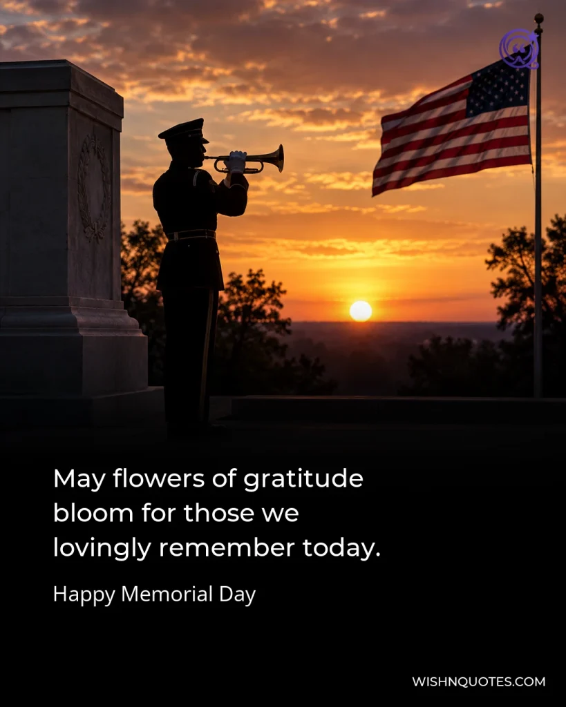 May flowers of gratitude bloom for those we lovingly remember today.