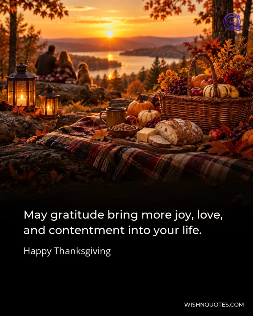 May gratitude bring more joy, love, and contentment into your life.