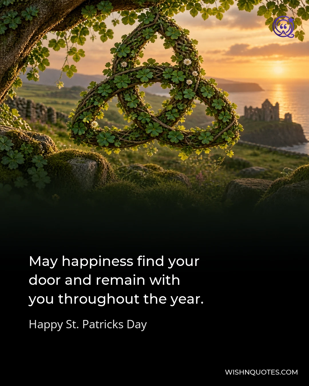 May happiness find your door and remain with you throughout the year.