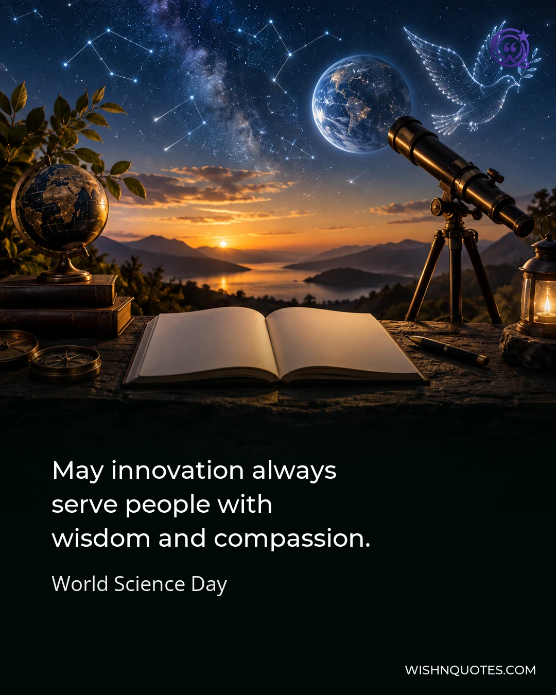 May innovation always serve people with wisdom and compassion.