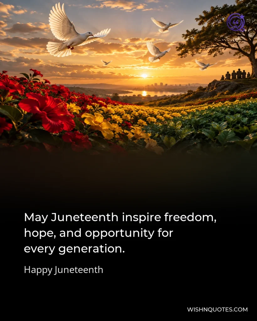 May Juneteenth inspire freedom, hope, and opportunity for every generation.