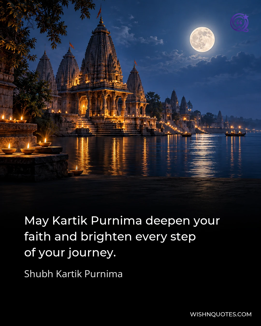 May Kartik Purnima deepen your faith and brighten every step of your journey.