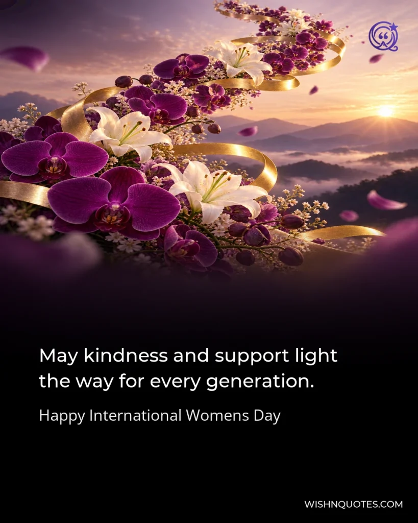 May kindness and support light the way for every generation.