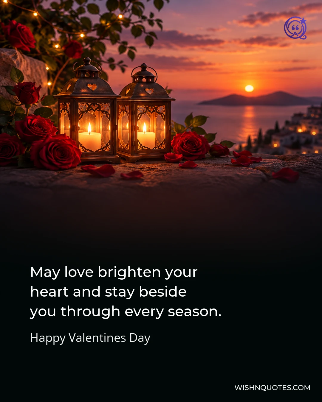 May love brighten your heart and stay beside you through every season.