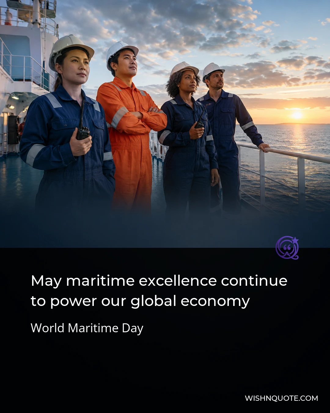 May maritime excellence continue to power our global economy