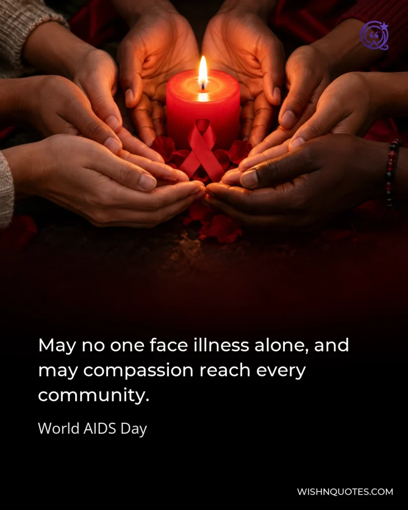 May no one face illness alone, and may compassion reach every community.