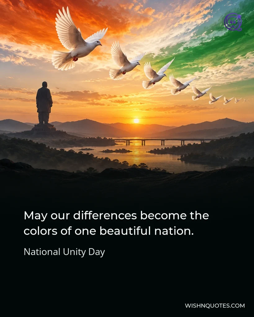 May our differences become the colors of one beautiful nation.
