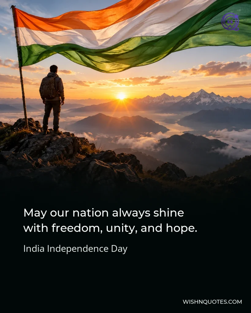 May our nation always shine with freedom, unity, and hope.