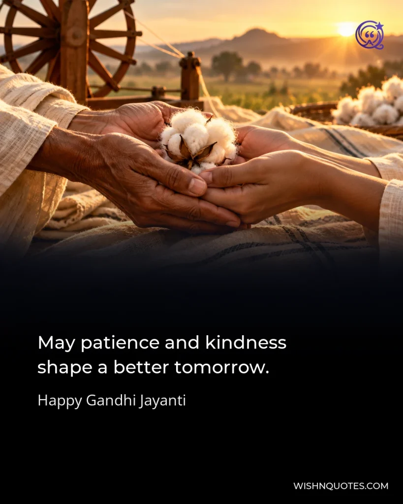 May patience and kindness shape a better tomorrow.