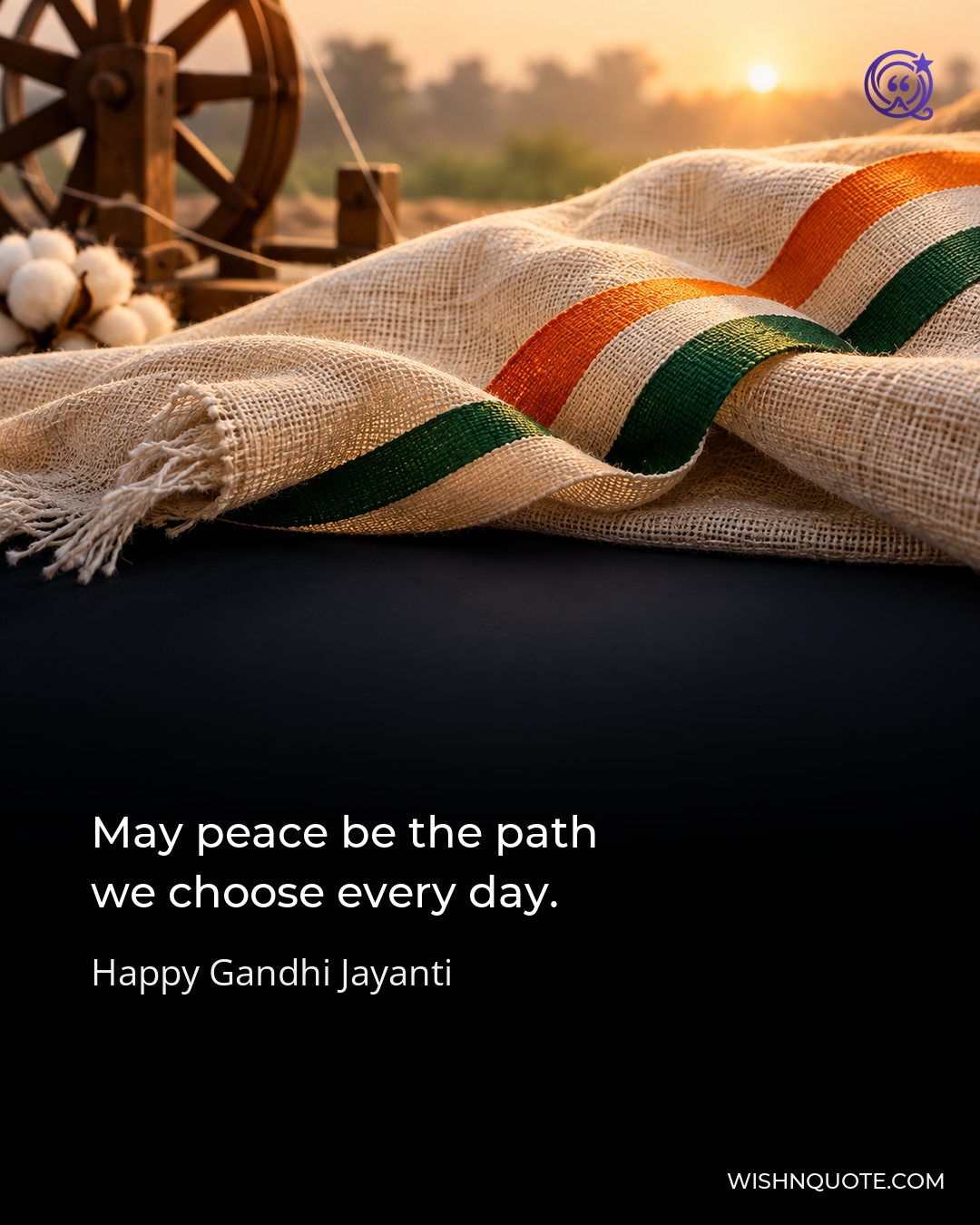 May peace be the path we choose every day.