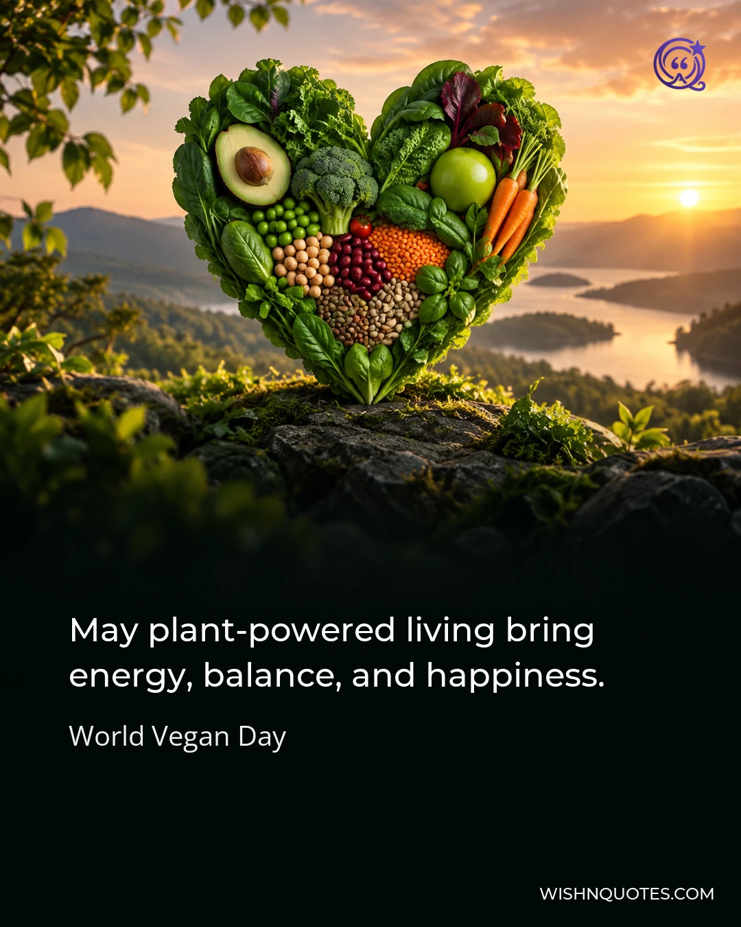 May plant-powered living bring energy, balance, and happiness.