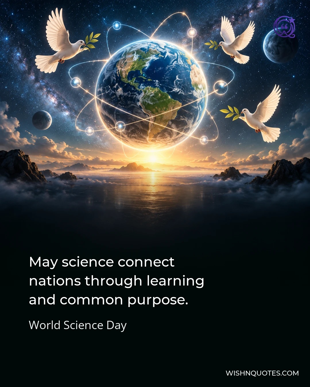 May science connect nations through learning and common purpose.