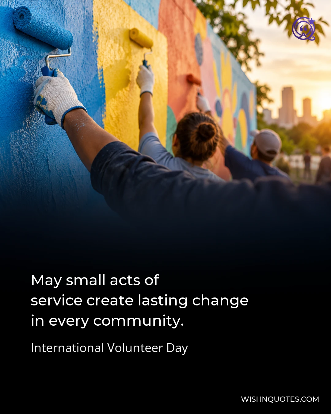 May small acts of service create lasting change in every community.