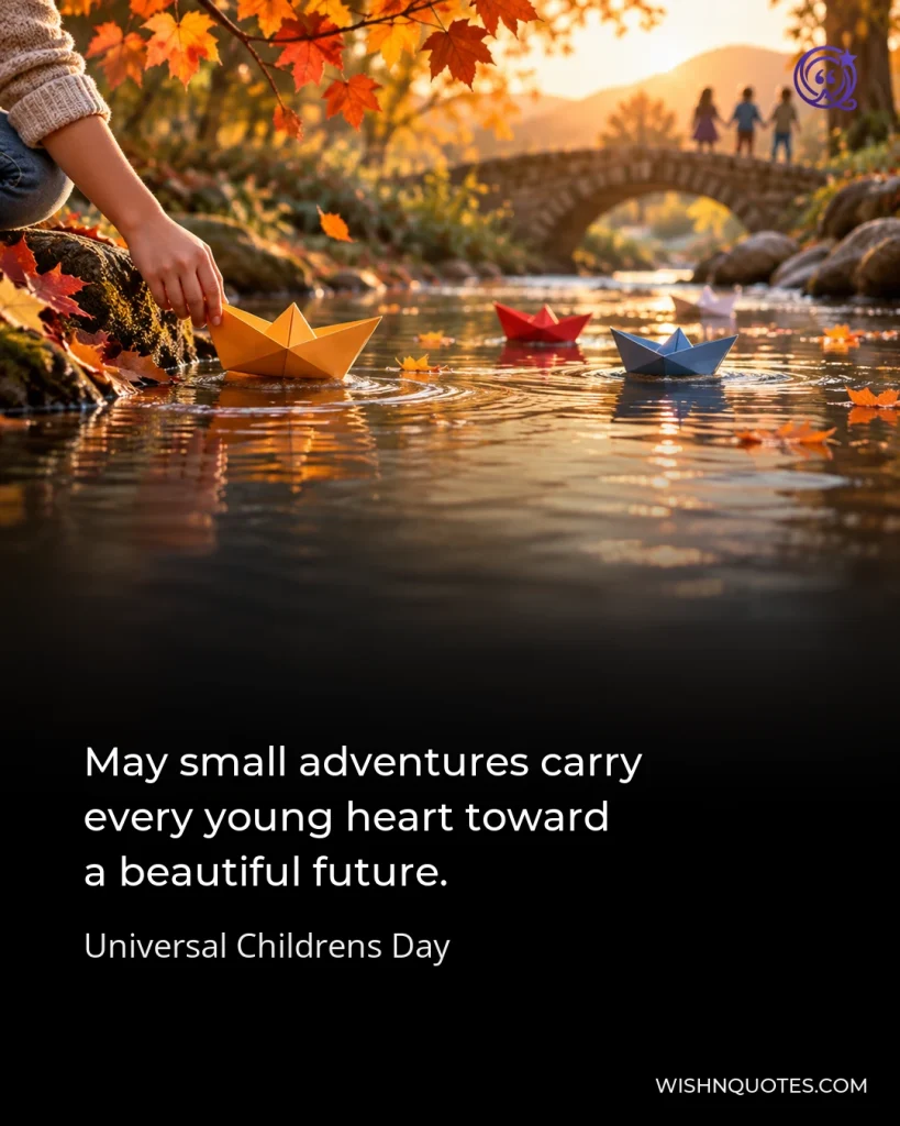 May small adventures carry every young heart toward a beautiful future.