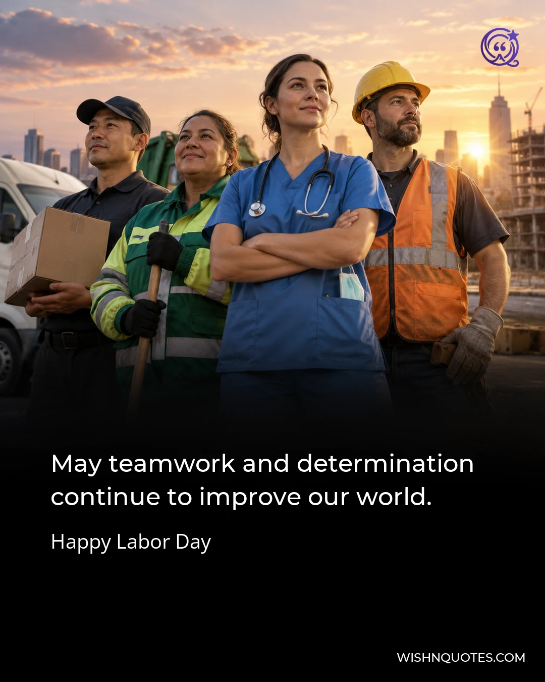 May teamwork and determination continue to improve our world.