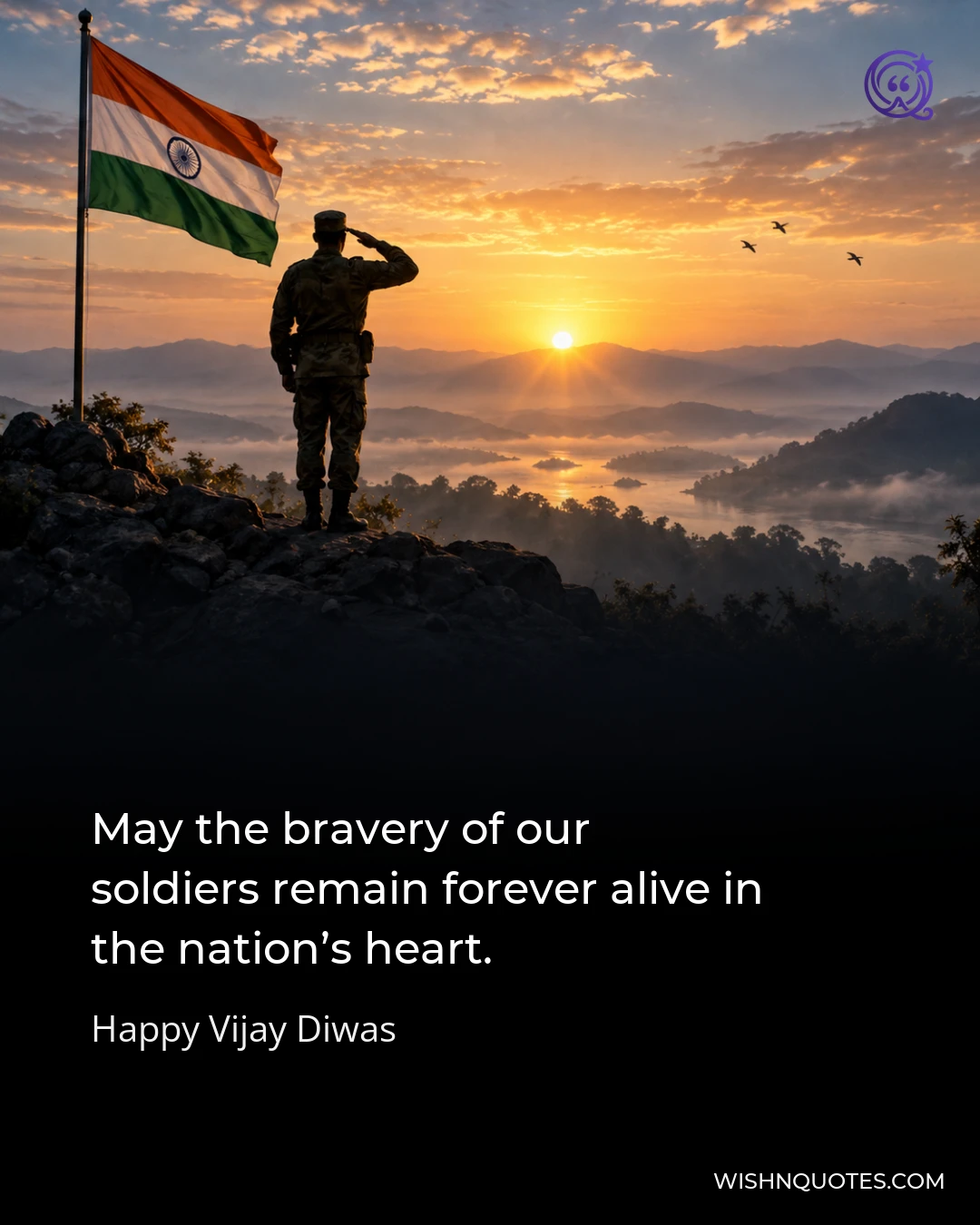 May the bravery of our soldiers remain forever alive in the nation’s heart.